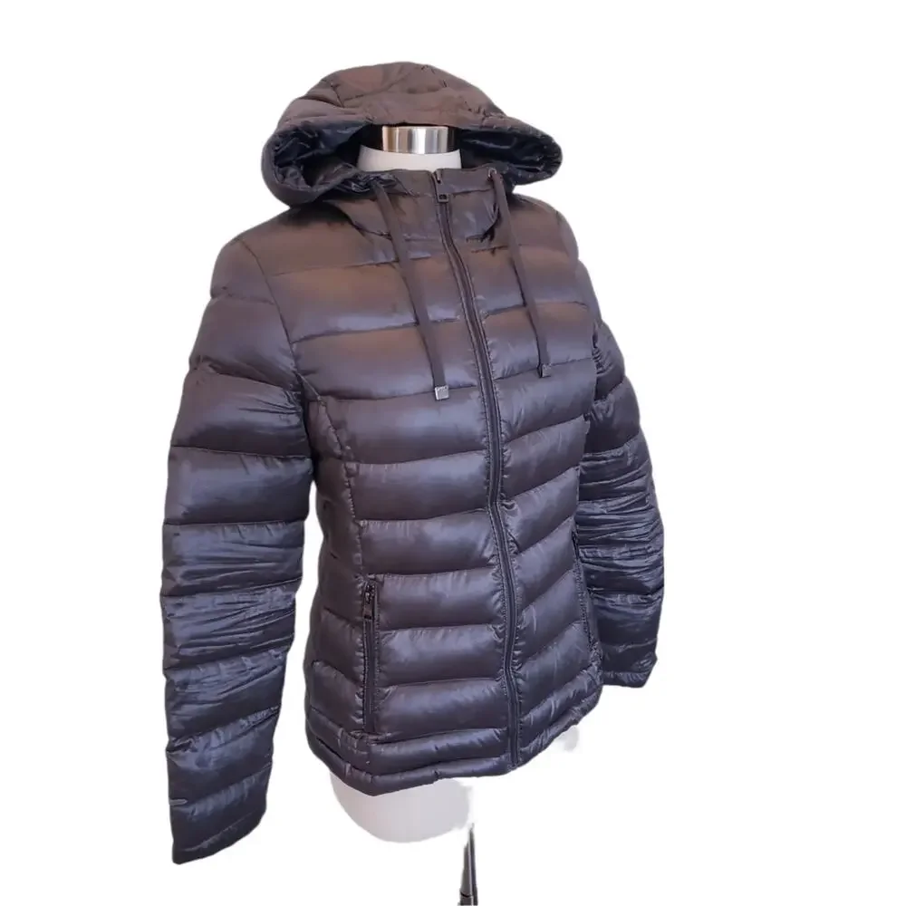 Andrew‎ Marc Lightweight Packable Jacket Parka Purple Size Small